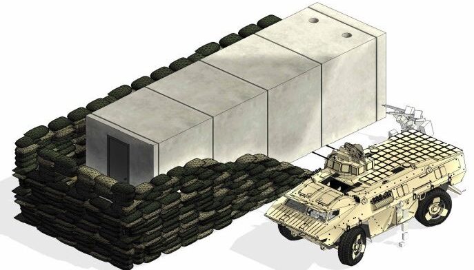40 Person Safety Shelter Bunker