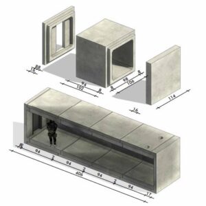 40 Person Safety Shelter Bunker